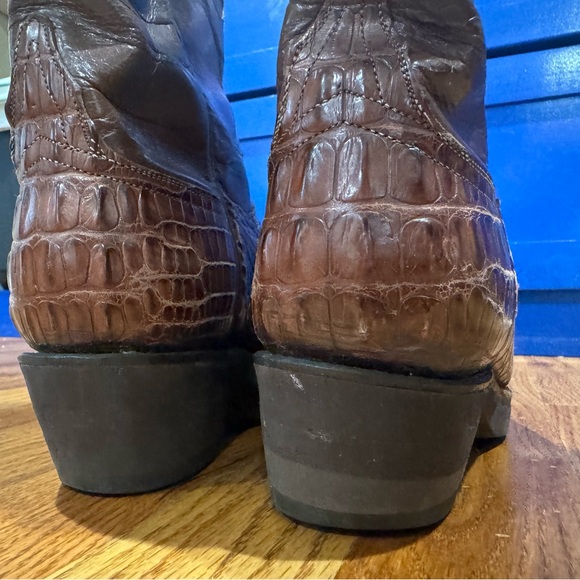 Handmade Crocodile Lucchese Boots - Picture 6 of 10